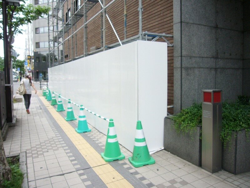 商業地プラットウォール囲い
